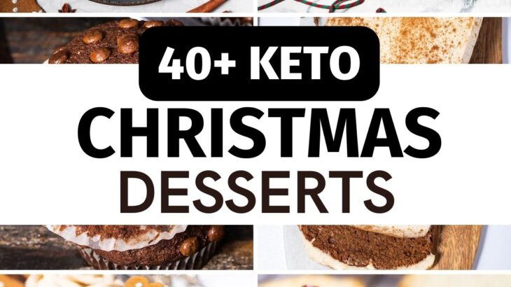 40+ Keto Christmas Desserts – Best Low Carb Deserts