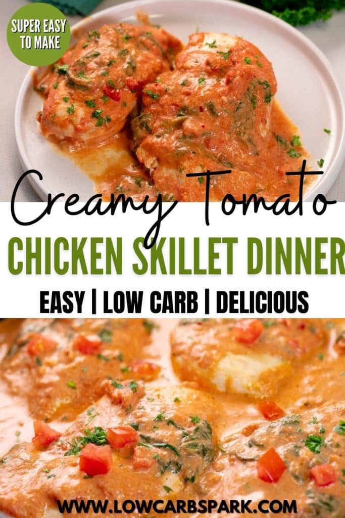 Creamy Tomato Chicken Skillet Dinner 4 1