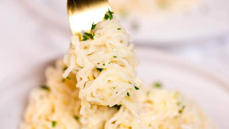 Garlic Butter Shirataki Noodles