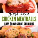 Keto Chicken Meatballs