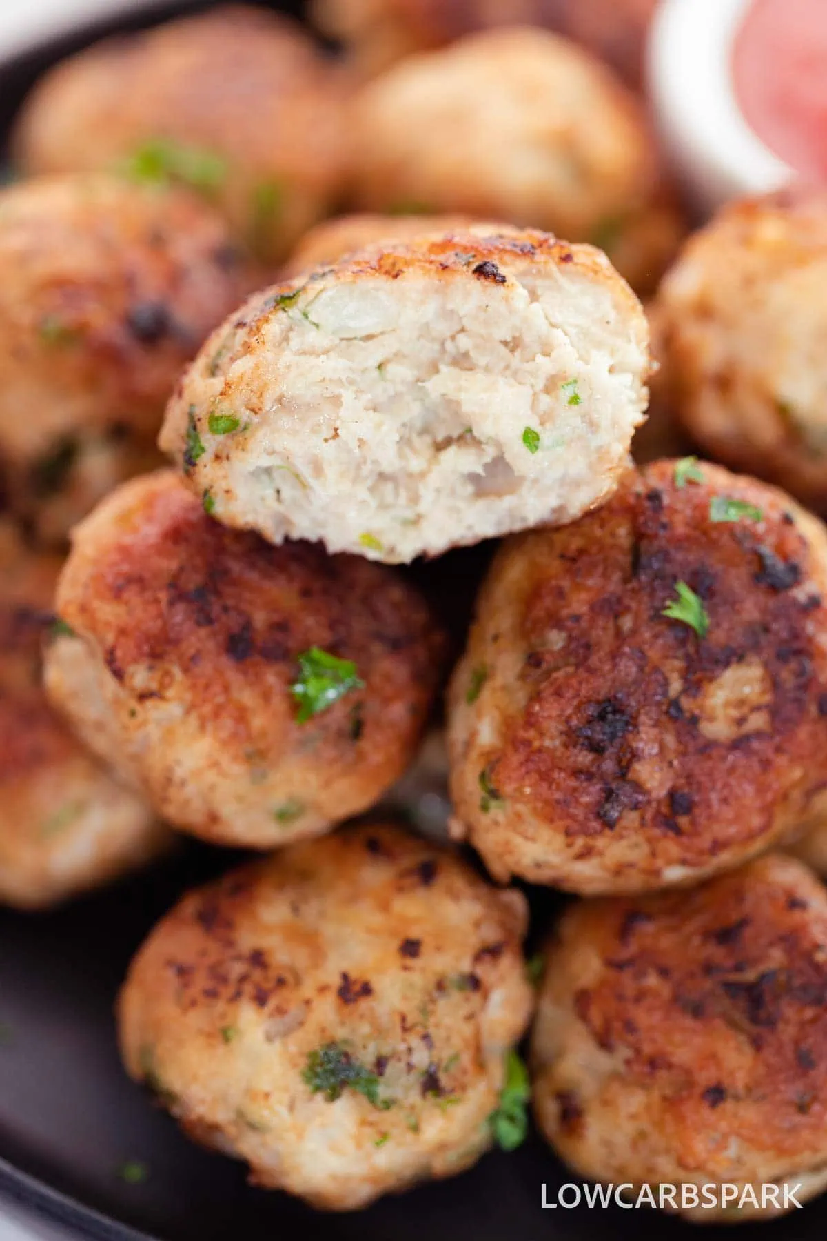 Easy Chicken Meatballs 2 Keto Chicken Meatballs