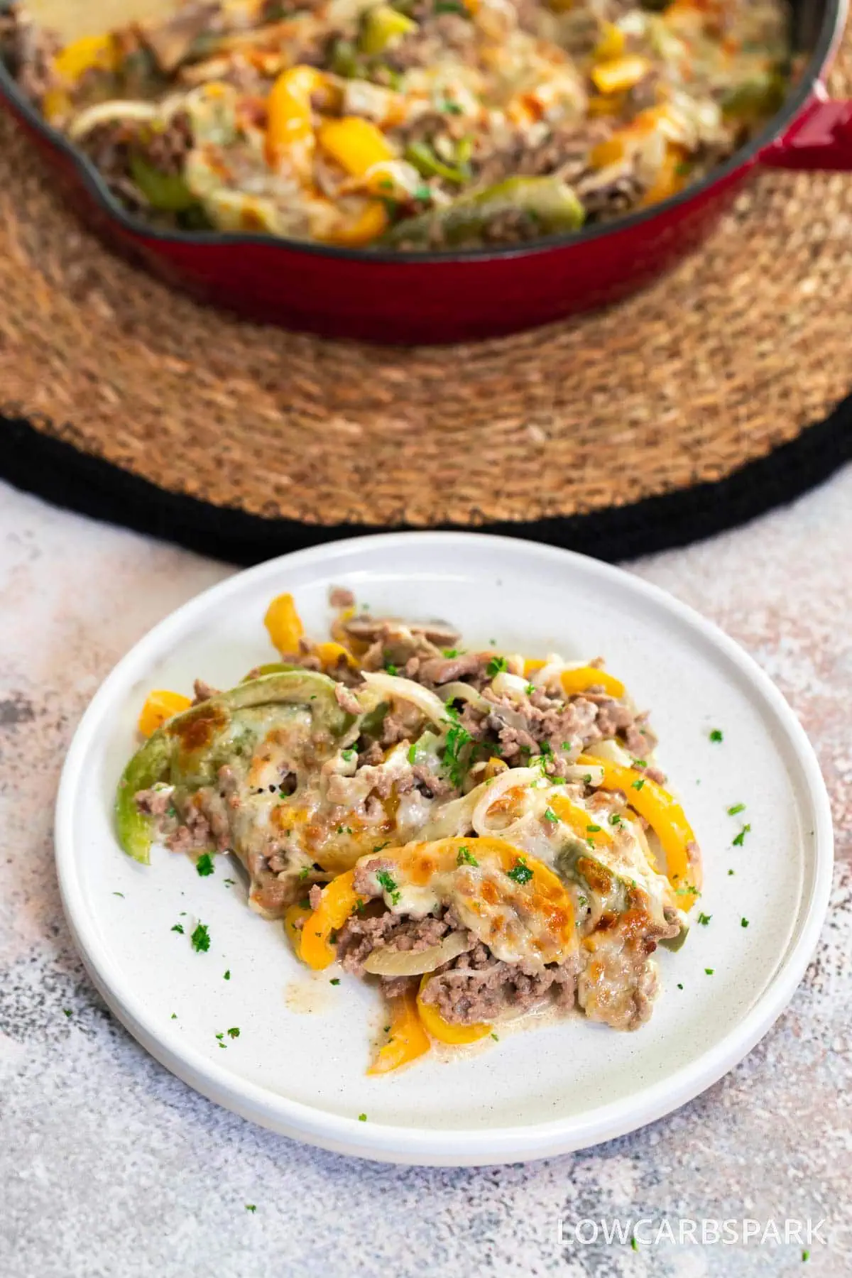 Philly Cheesesteak Casserole 5 Philly Cheesesteak Casserole