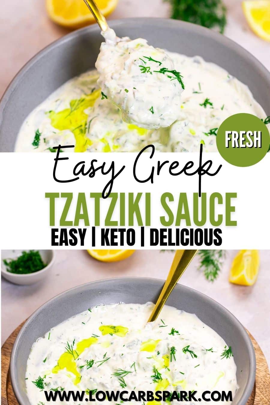 Easy Greek Tzatziki Sauce