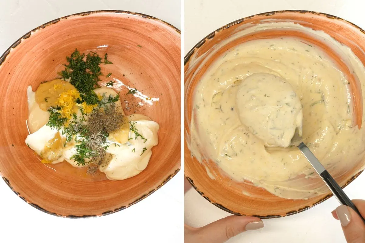 Keto Tuna Cakes with Lemon Dill Aioli 6 how to make Keto Tuna Cakes