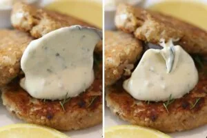 Keto Tuna Cakes with Lemon Dill Aioli 14 how to make Keto Tuna Cakes