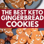 the best keto gingerbread cookies