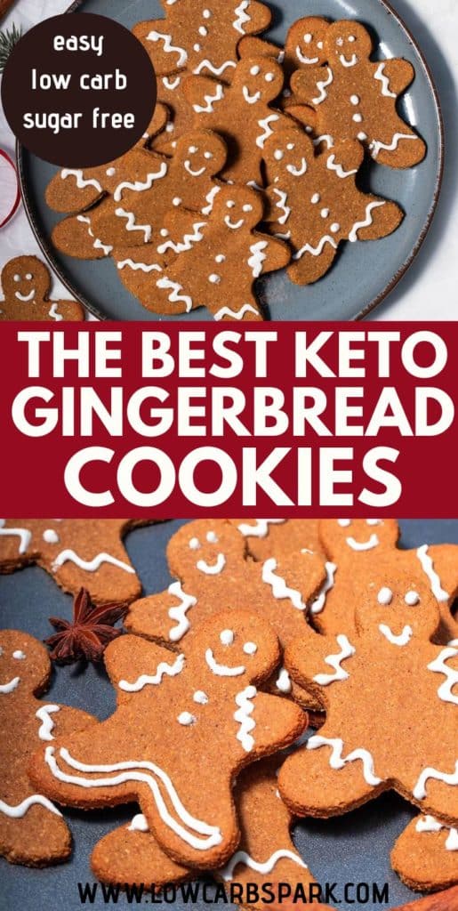 the best keto gingerbread cookies