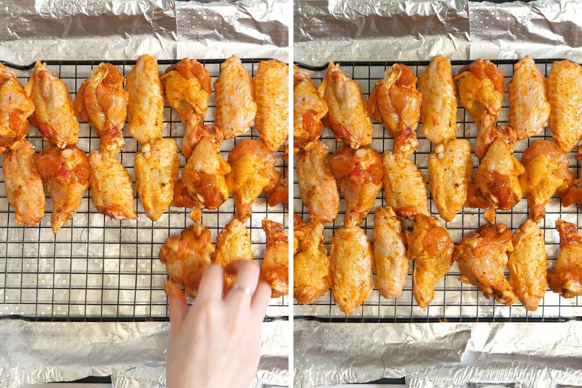 how to make Crispy Baked Chicken Wings