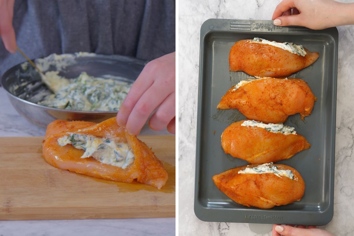 how to make Stuffed Chicken Breast