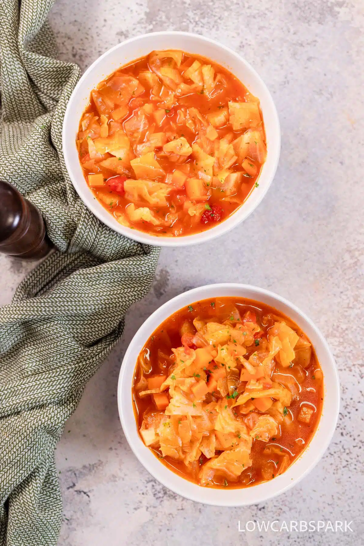 keto low carb cabbage soup recipe