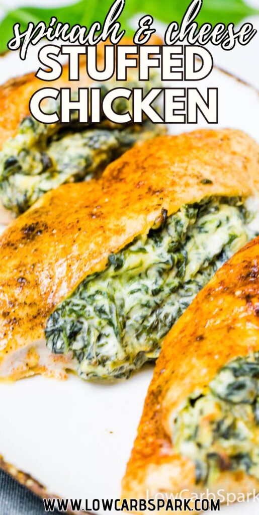 spinach and cheese stuffed chicken breast
