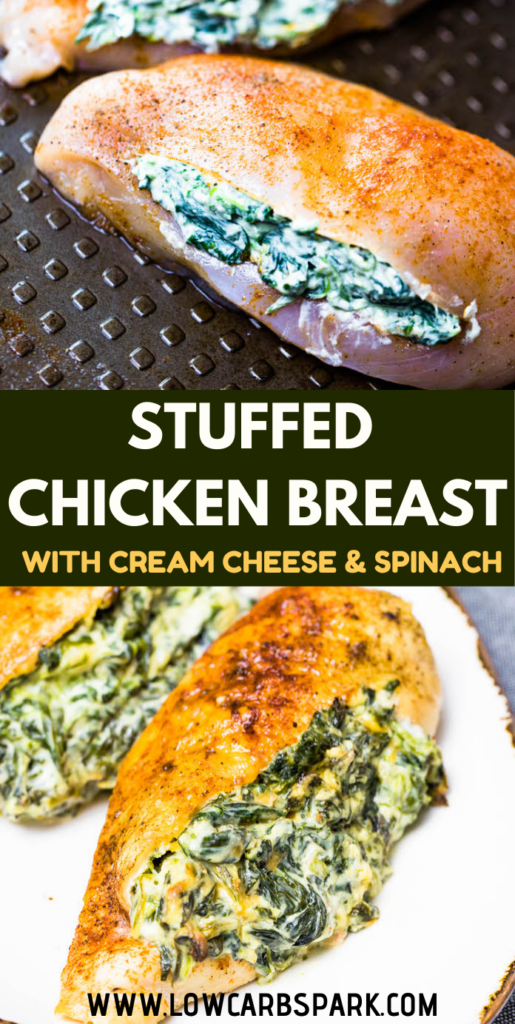 stuffed chicken breast with cream cheese and spinach