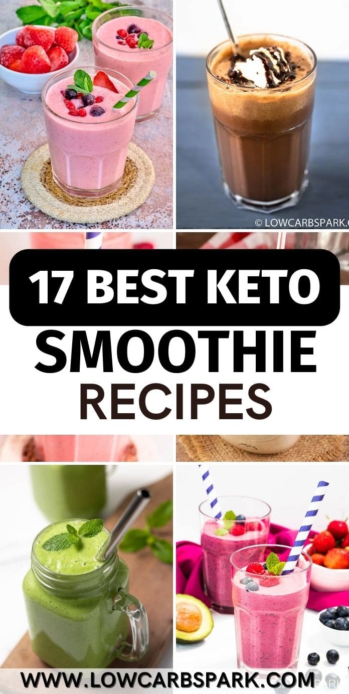 17 Keto Smoothie Recipes - Best Low Carb Smoothie Recipes - Low Carb Spark