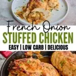 French Onion Stuffed Chicken-4