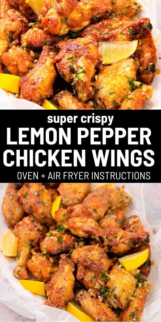 Easy Lemon Pepper Chicken Wings