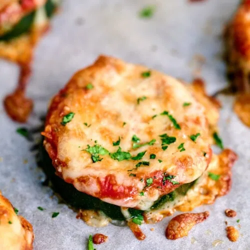 Zucchini Pizza Bites 9 Zucchini Pizza Bites