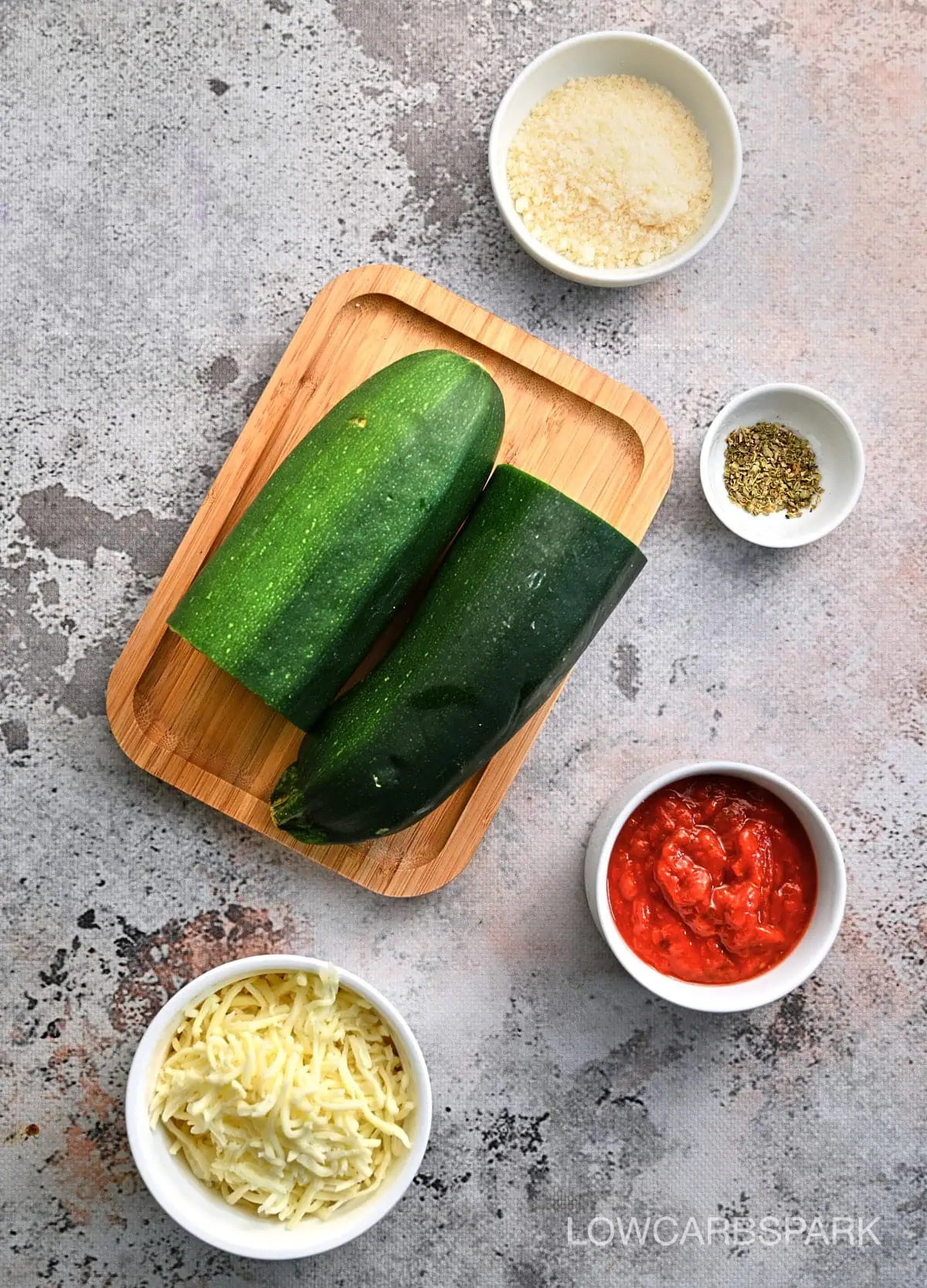 Zucchini Pizza Bites 3 Zucchini Pizza Bites Ingredients