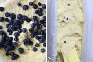 how to make Easy Keto Blueberry Bread