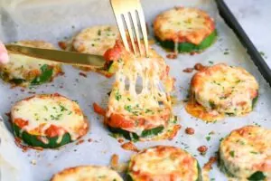 Zucchini Pizza Bites 12 how to make Zucchini Pizza Bites 7