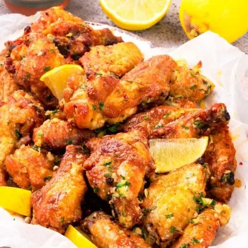 Easy Lemon Pepper Chicken Wings 6 lemon pepper chicken wings recipe