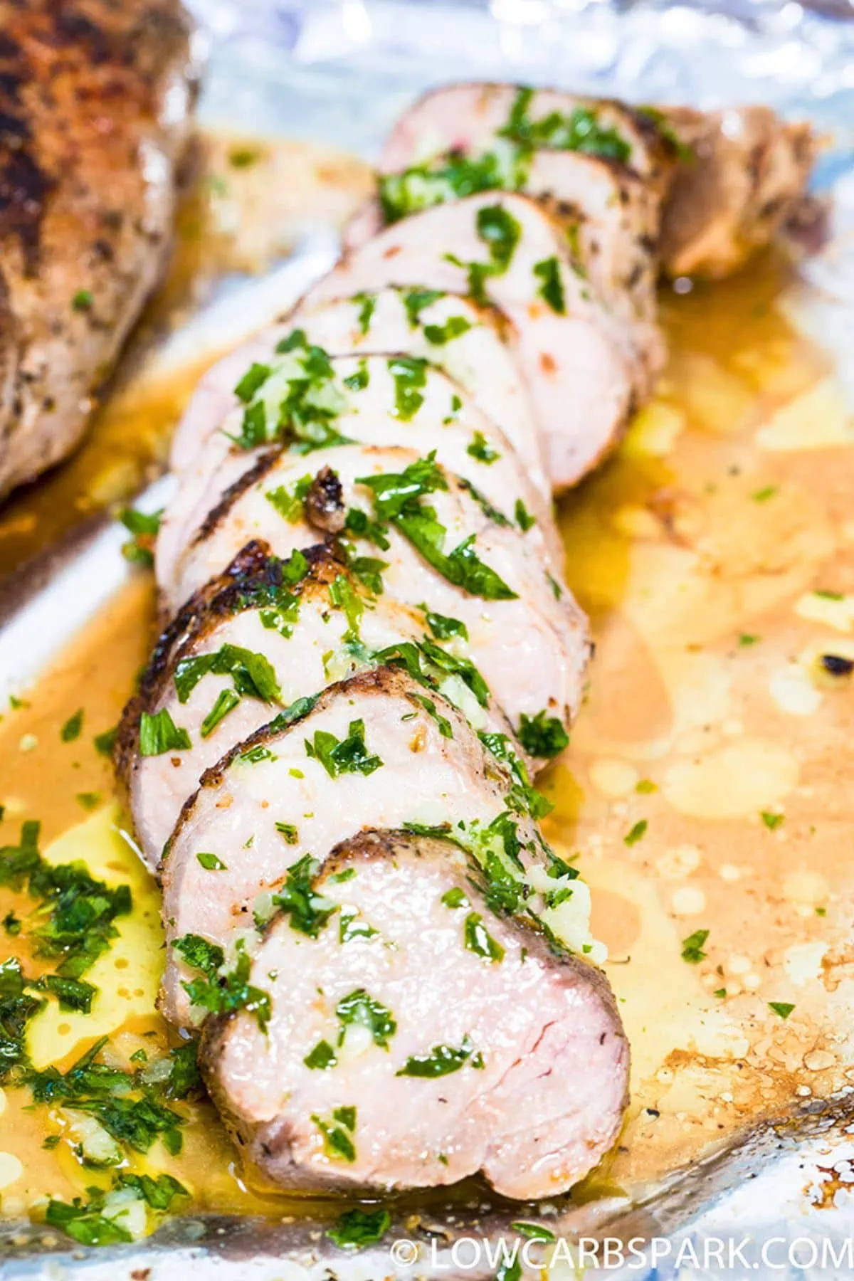 Garlic Butter Pork Tenderloin 8 Garlic Butter Pork Tenderloin
