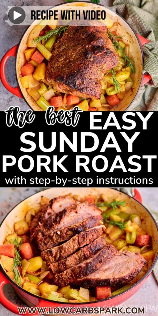 sunday pork roast pinterest