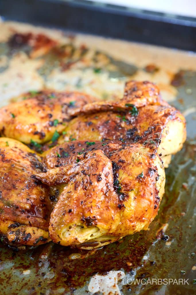 Juicy Spatchcock Chicken (Step-by-Step Guide) - Low Carb Spark
