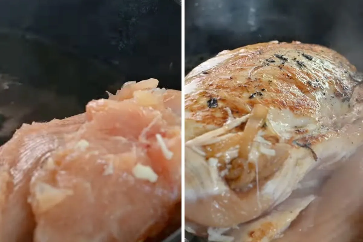 French Onion Stuffed Chicken 10 how to make French Onion Stuffed Chicken7