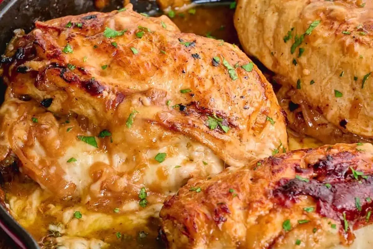 French Onion Stuffed Chicken 11 how to make French Onion Stuffed Chicken8