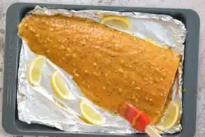 how to make Honey Mustard Salmon In Foil5 1