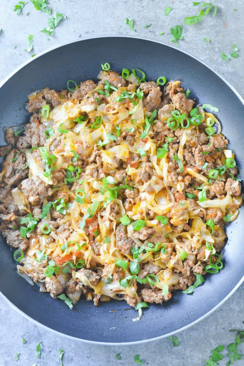 low carb taco cabbage skillet 1.png