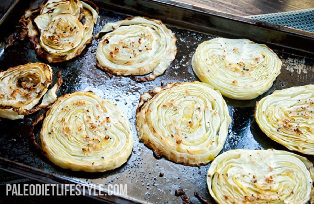 oven roast garlic cabbage main