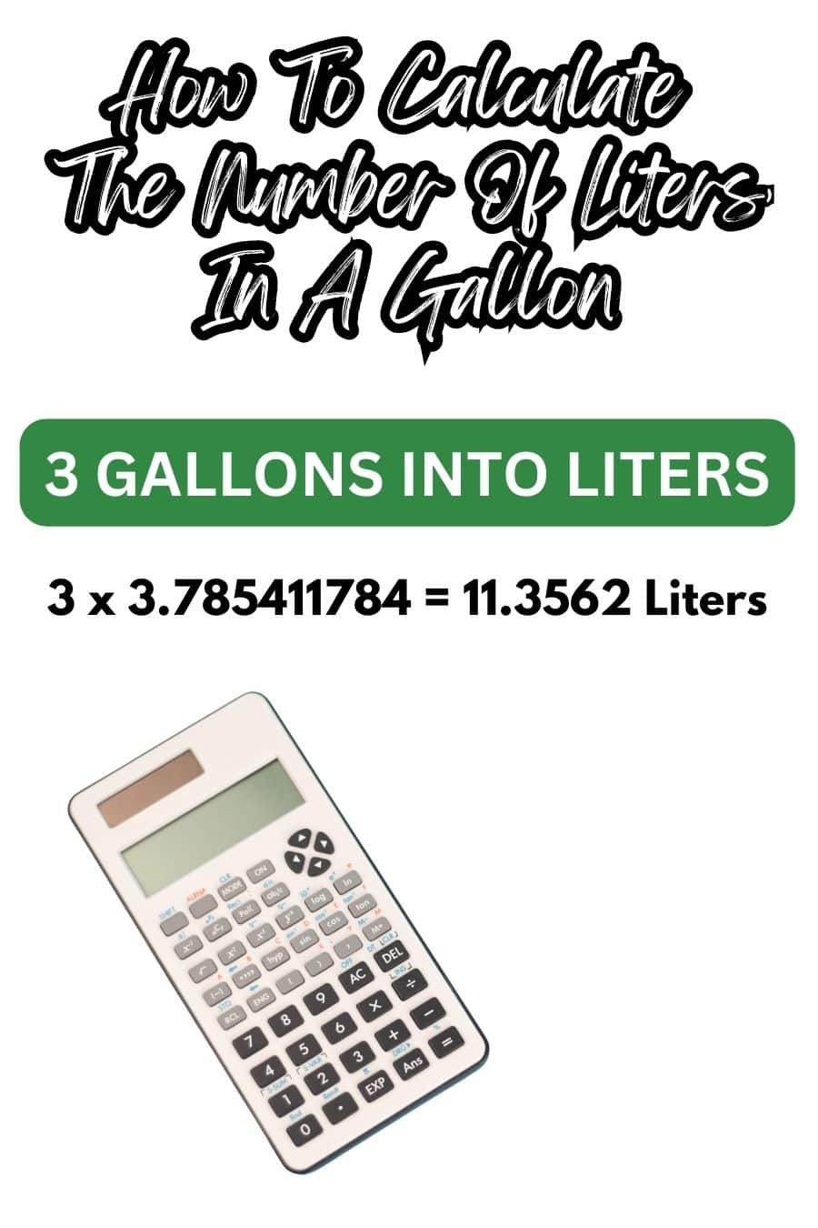How Many Liters In A Gallon 