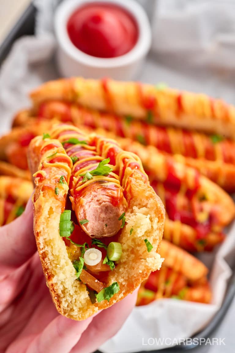 Keto Hot Dog Buns - Low Carb Spark