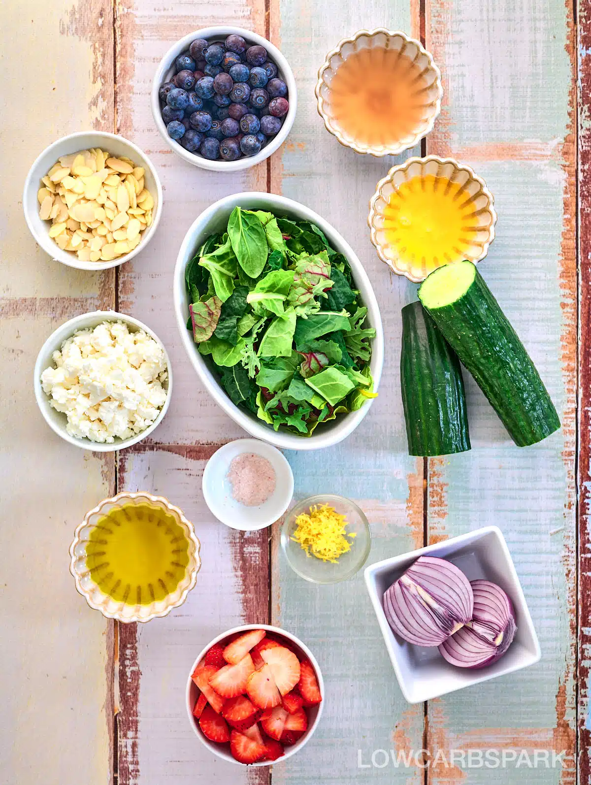 Spring Mix Salad Ingredients