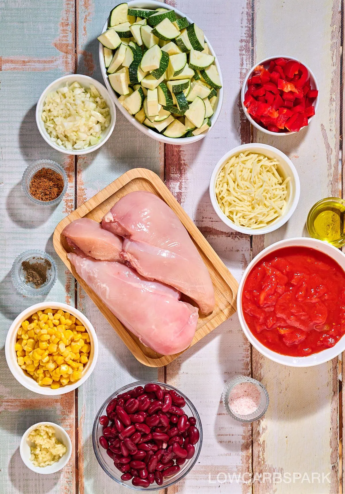 Tex-Mex Chicken And Zucchini 3 Tex-Mex Chicken And Zucchini