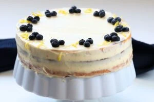 Keto Lemon Blueberry Cake - Low Carb Cake 19 how to make Keto Lemon Blueberry Cake 14