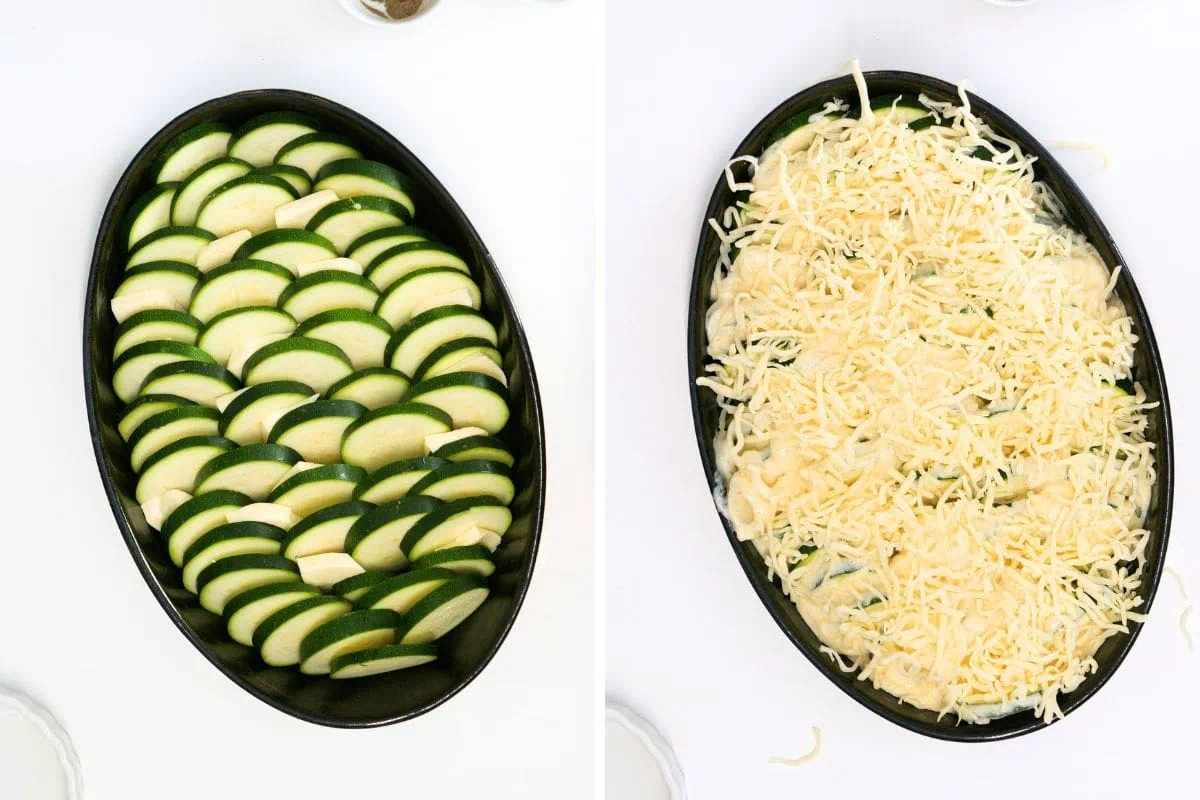 Best Zucchini Casserole - Super Creamy and Cheesy 6 how to make zucchini casserole3