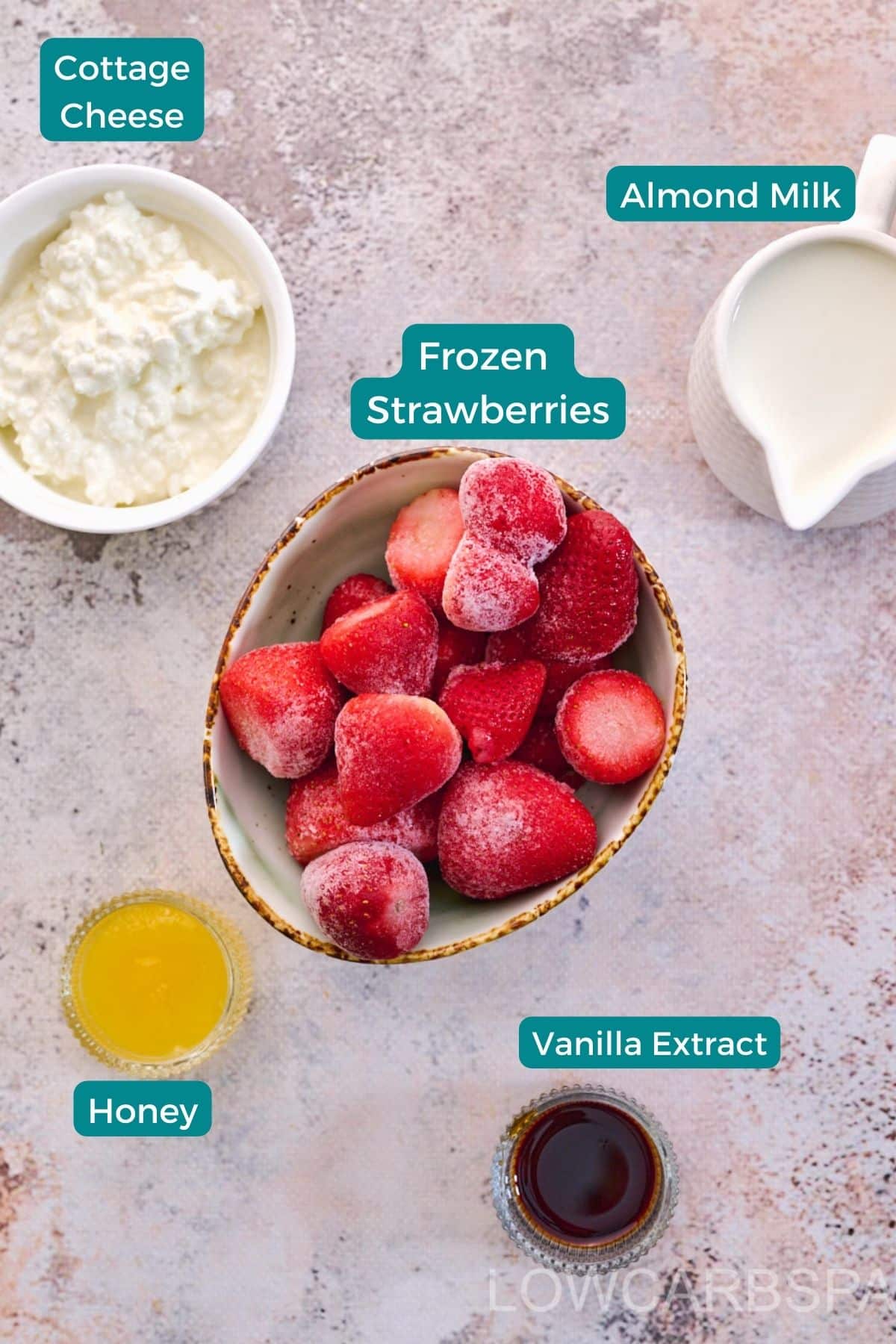 Cottage Cheese Smoothie Ingredients