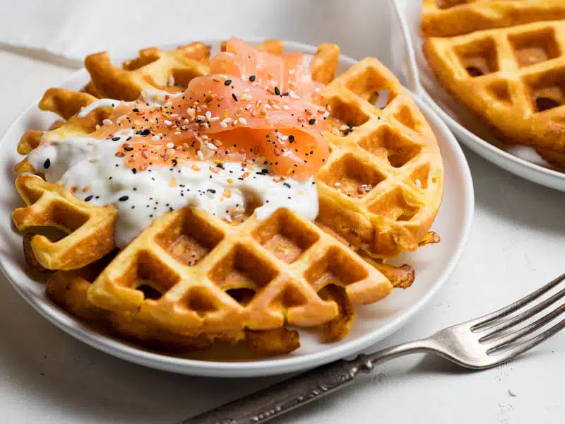 Cottage Cheese Waffles Protein 4x3 1