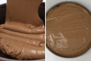 How To Make No Bake Keto Chocolate Cheesecake5