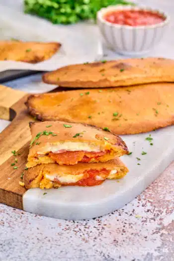 Easy Keto Calzone for Pizza Lovers
