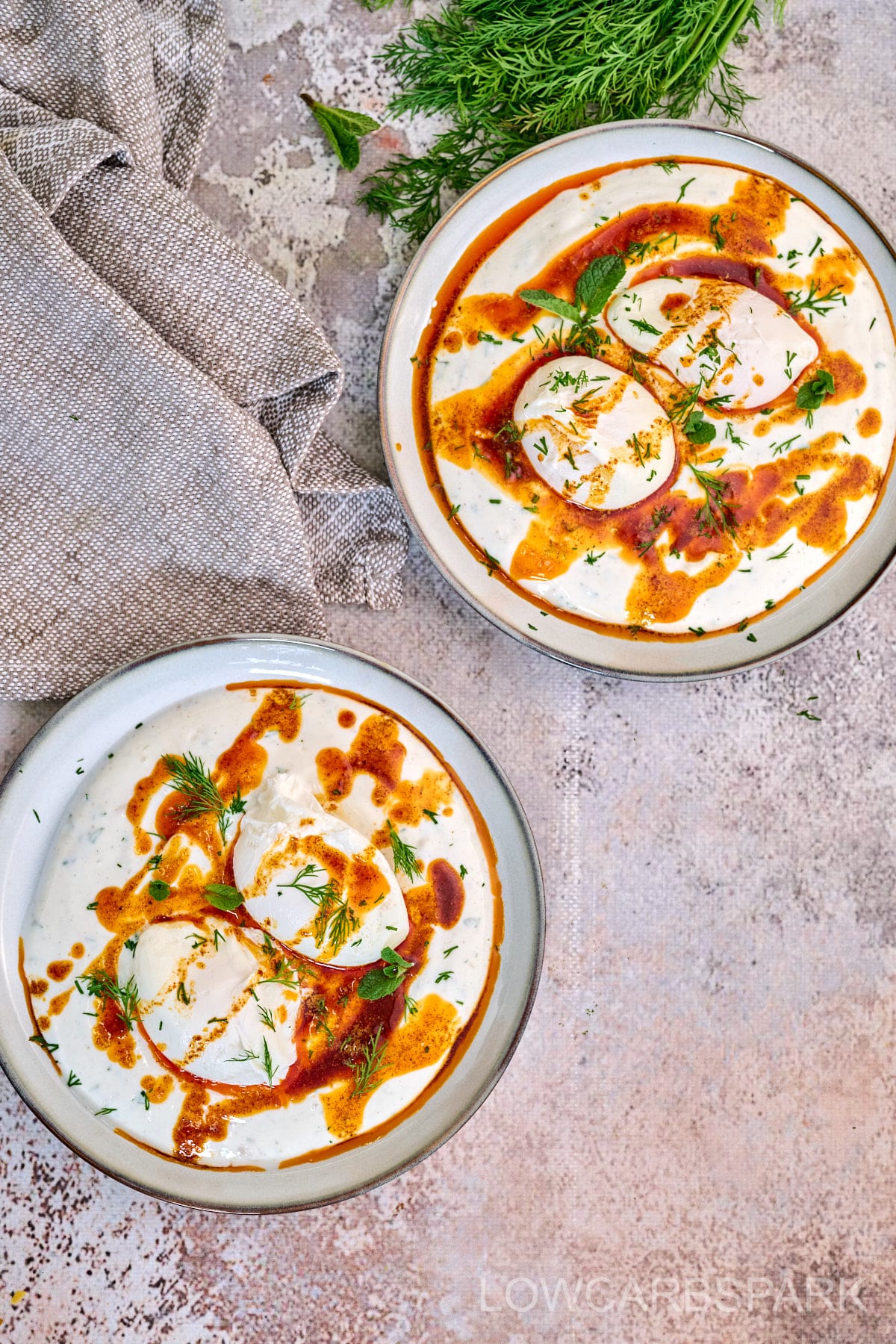 Turkish Eggs - Cilbir 