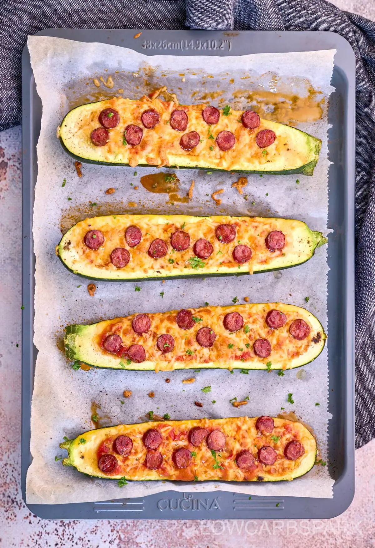 Zucchini Pizza Boats 4 Zucchini Pizza Boats