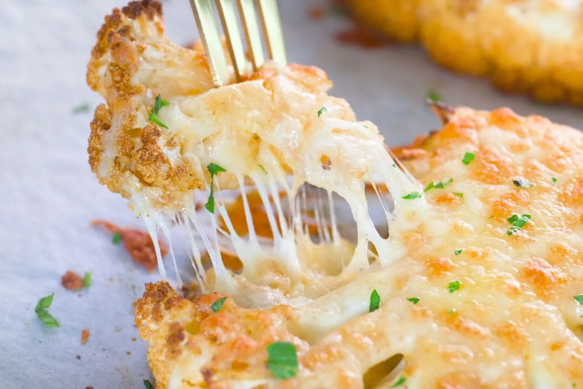 Cheesy Cauliflower Steak 10 cheesy cauliflower steak