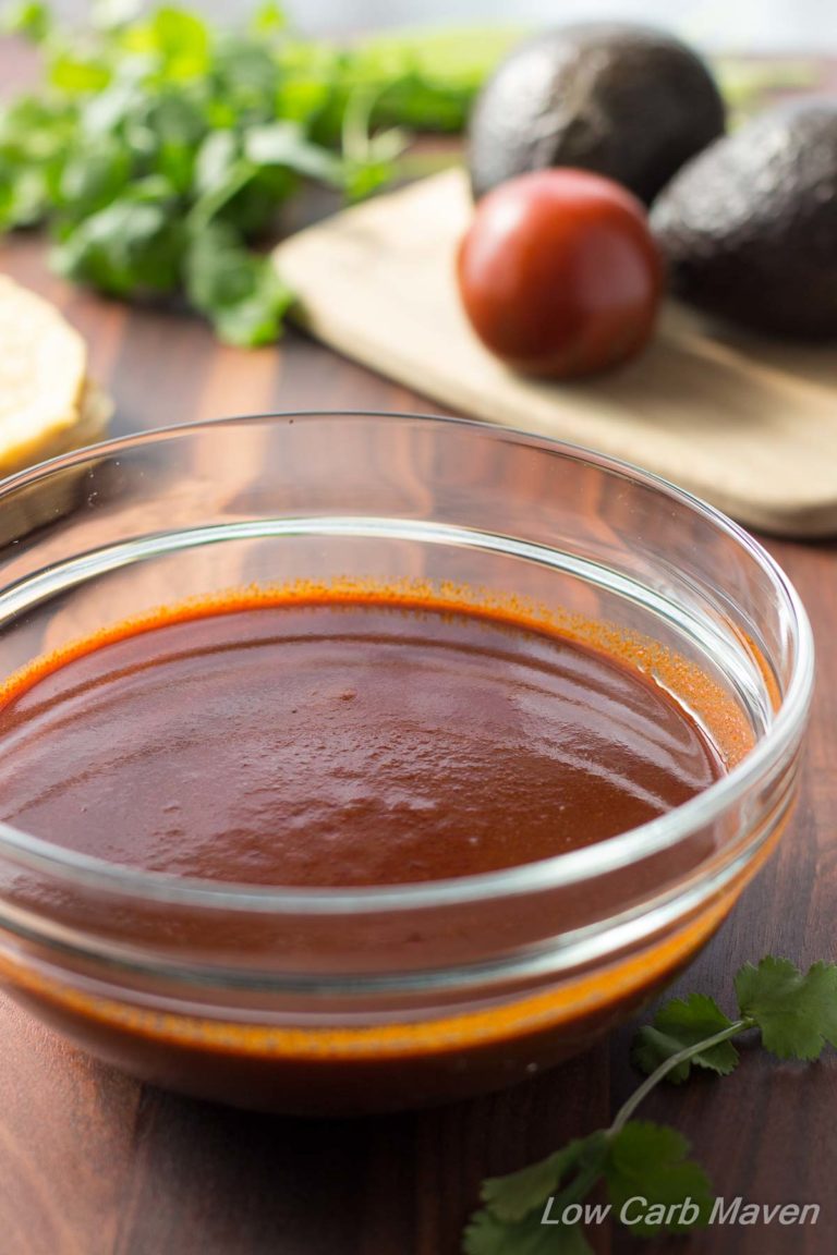 easy low carb red enchilada sauce 14