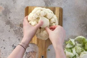 Cheesy Cauliflower Steak 13 how to make Cauliflower Steakhow to make Cauliflower Steak1