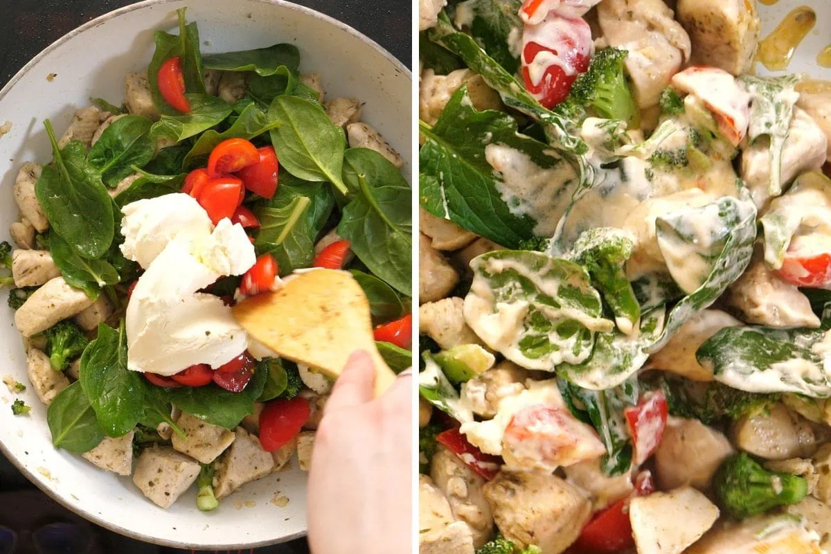 Garlic Chicken with Broccoli and Spinach (20 Minute Recipe) 8 how to make Garlic Chicken With Broccoli And Spinach