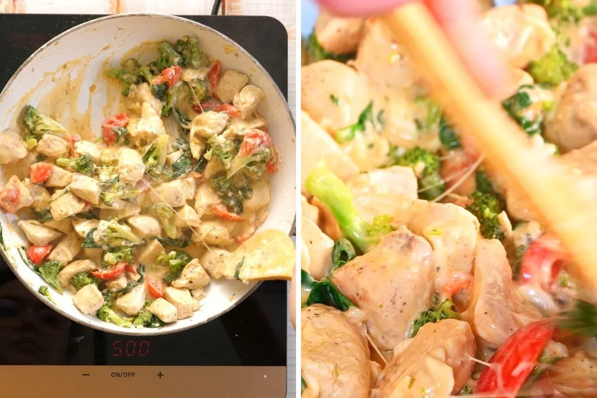 Garlic Chicken with Broccoli and Spinach (20 Minute Recipe) 9 how to make Garlic Chicken With Broccoli And Spinach