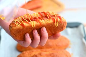 how to make Keto Hot Dog Buns